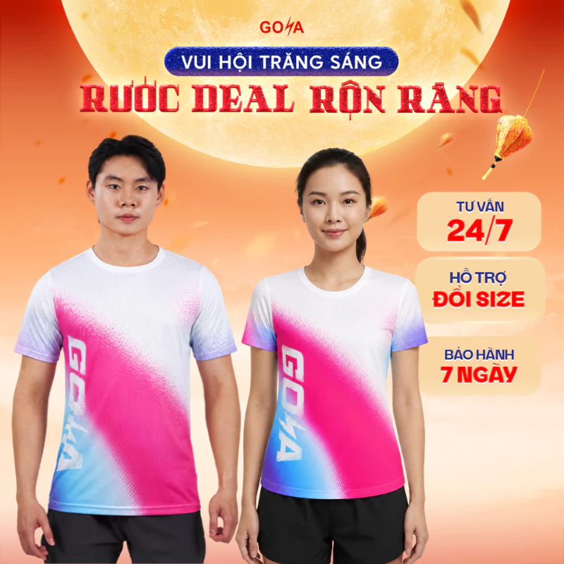 [Summer Collection] Áo thể thao chạy bộ T-Shirt Goya Glow năm 2026 - Siêu nhẹ, thấm hút nhanh khô