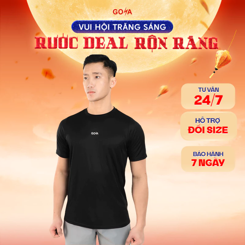 Áo thể thao chạy bộ Goya AGY01 năm 2026 full màu - Siêu nhẹ, thấm hút nhanh khô