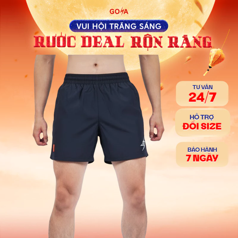 Quần Thể Thao Chạy Bộ Nam 1 Lớp GOYA FREE MOTION Năm 2026 - Siêu Nhẹ,Thoáng Mát, Giảm Ma Sát