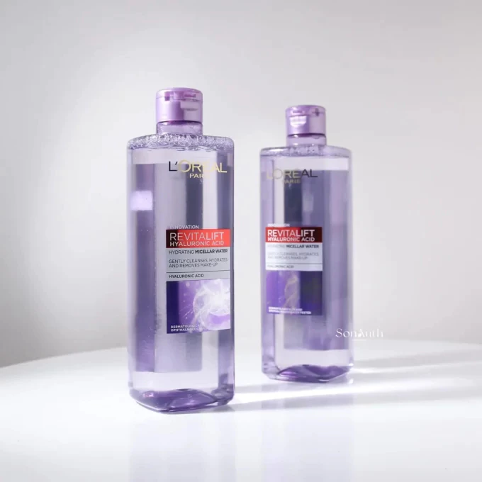 Nước tẩy trang cho mọi loại da L'Oreal Paris 3-in-1 Micellar Water 400mllNước tẩy trang cho mọi loại da L'Oreal Pari