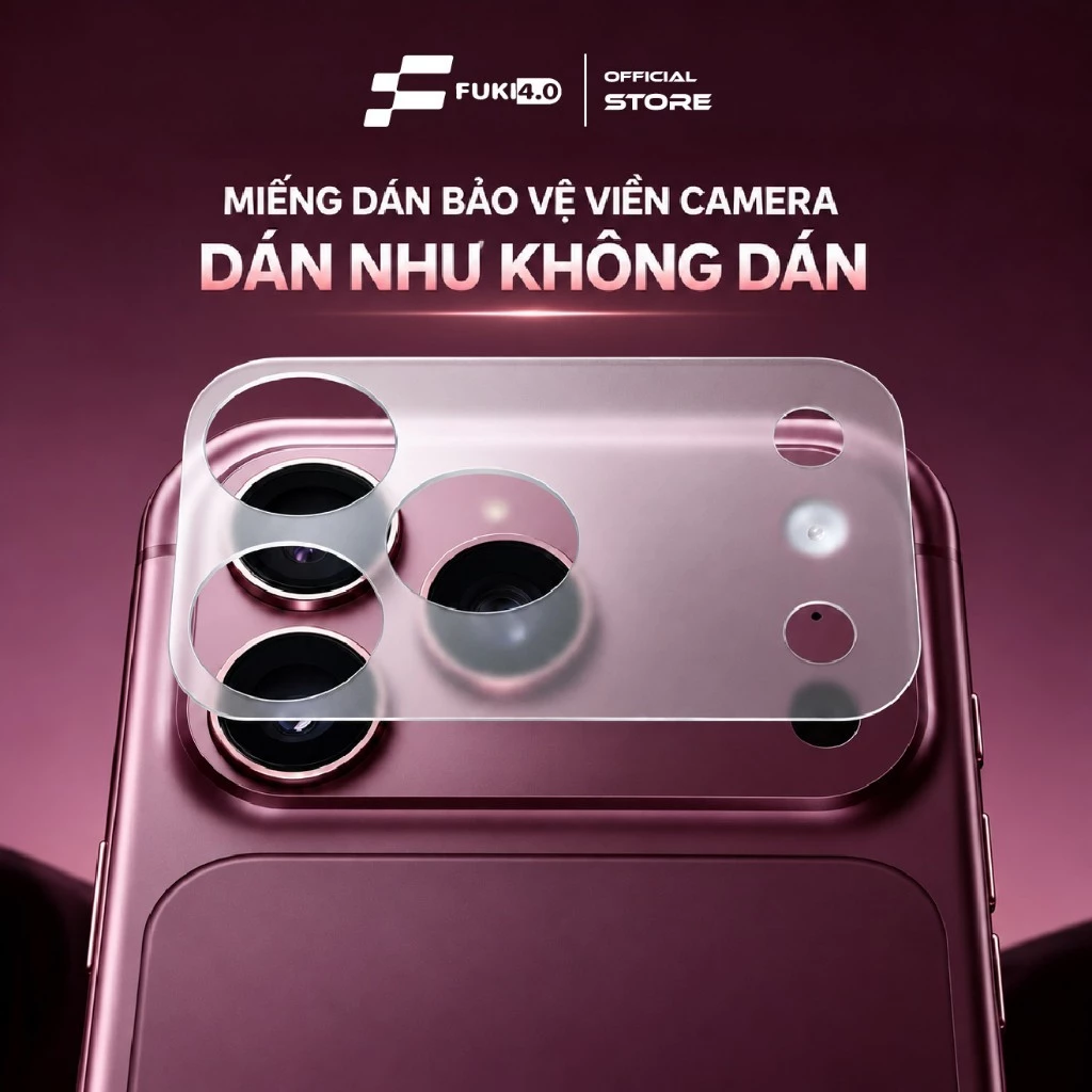 [COMBO 2] Miếng dán bảo vệ Viền Camera cho Iphone 18 Promax  18 Pro 17 Promax 17 Pro 17 Air