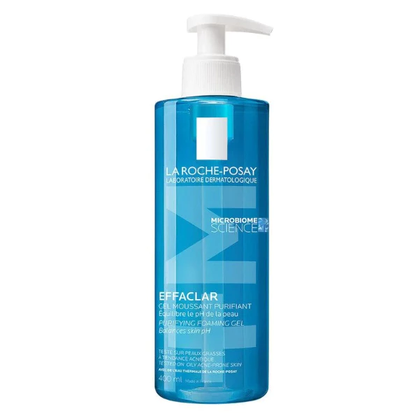 Sữa Rửa Mặt La Roche - Posay EFFACLAR , Gel Rửa Mặt La Roche Làm Sạch Cho Da Dầu Mụn 400ml