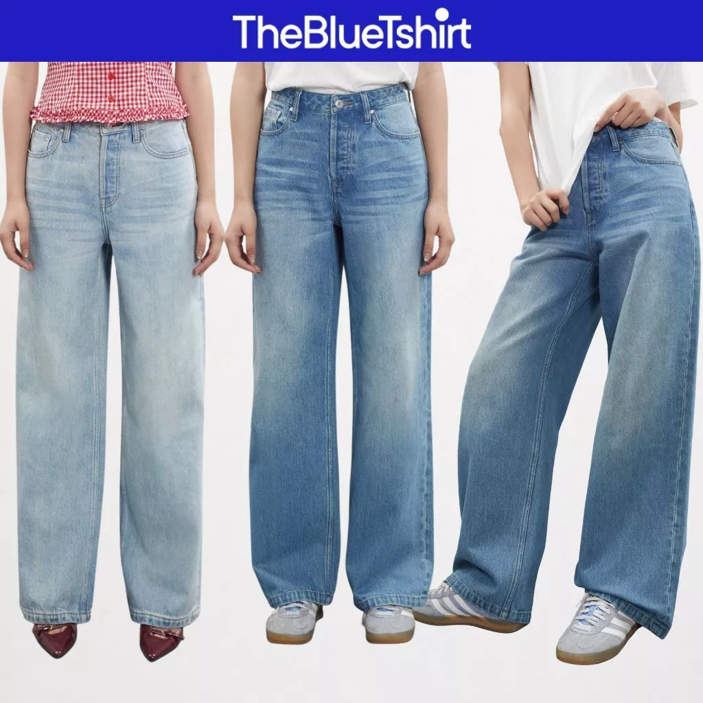 TheBlueTshirt - Quần jeans suông thẳng cho nữ - Everyday Jeans - Women