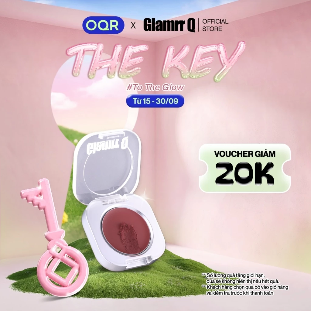 Má Hồng Kem Đa Năng 3-in-1Trang Điểm Má Mắt Môi Mịn Lì Dễ Tán Bền Màu Glamrr Q Mellow Touch Lip & Cheek Pot (1.8g)