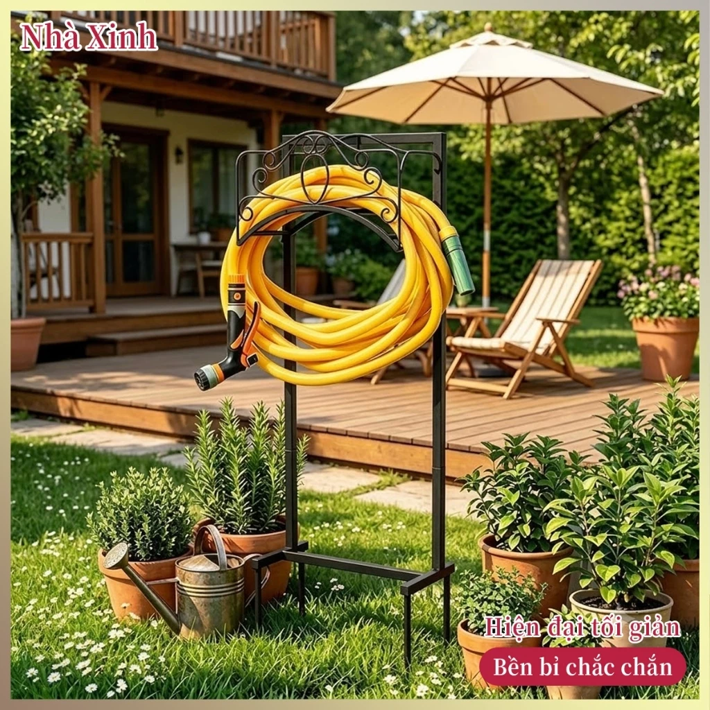 Kệ Để Ống Tưới Cây Thiết Kế Cắm Đất Chắc Chắn Hoa Văn Sang Trọng Dành Cho Biệt Thự Sân Vườn Chính Hãng Hot Trend 2026