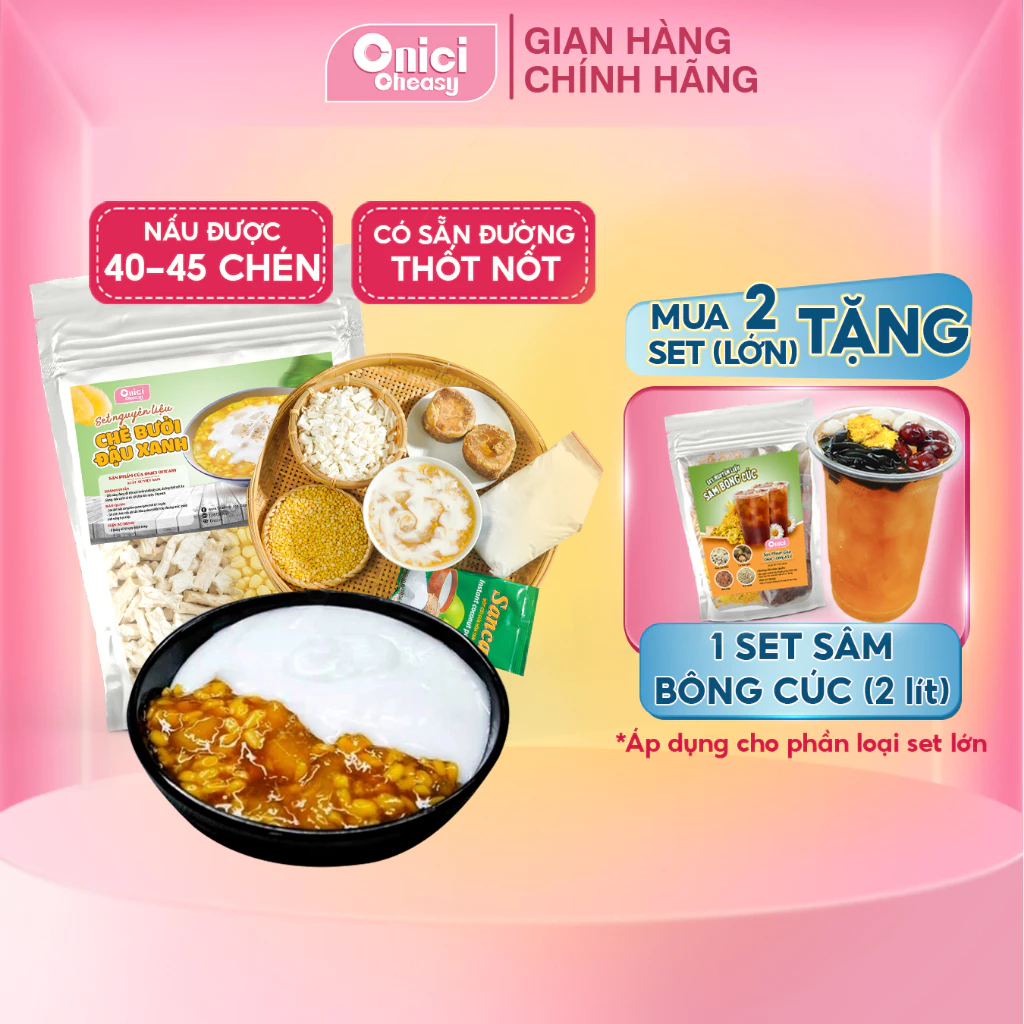 Set chè bưởi An Giang nấu 40-45 chén Bếp Của Mẹ Onici có kèm công thức nấu