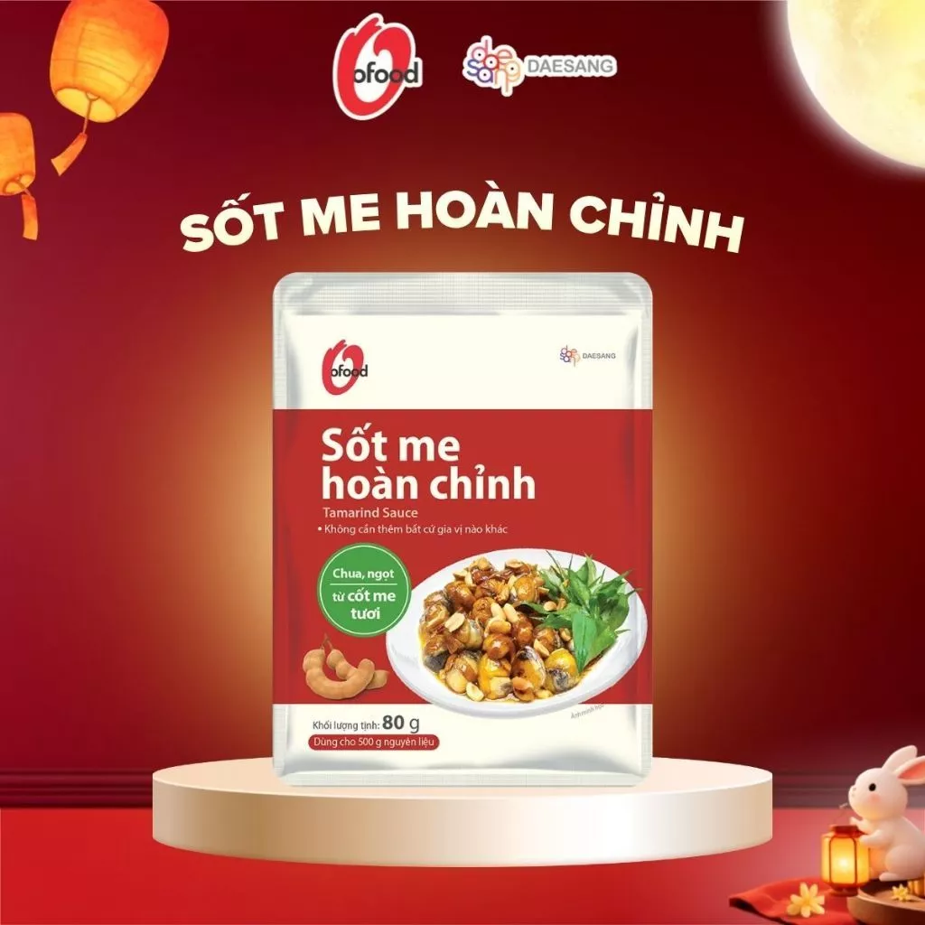 Sốt me hoàn chỉnh O'food gói 80g