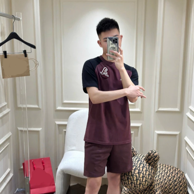 Bộ Quần Áo Nam Chữ A áo Cotton 250g Quần chân cua ép Cao Su Nổi Không Bong Sắc Nét AP2555