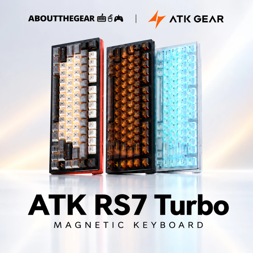 Bàn phím Gaming ATK RS7 Turbo – Rapid Trigger (NEWSEAL-BH 12 THÁNG)