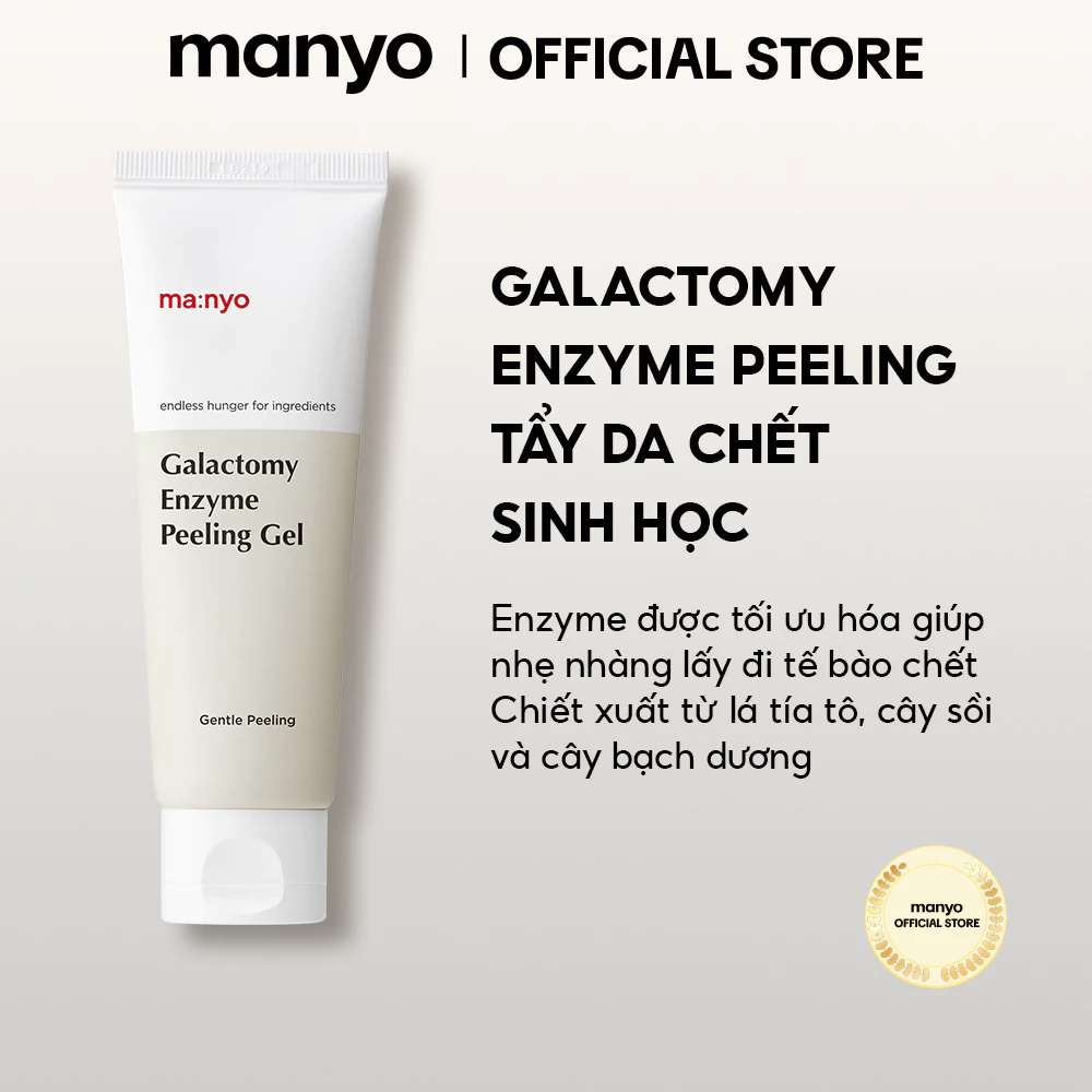 [LIVE] Gel Tẩy Tế Bào Chết sinh học manyo Galactomy Enzyme Peeling Gel 75ml