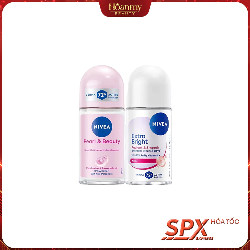Lăn Ngăn Mùi Nữ NIVEA Dưỡng Sáng | Mờ Thâm | Se Khít Lỗ Chân Lông (50 ml)