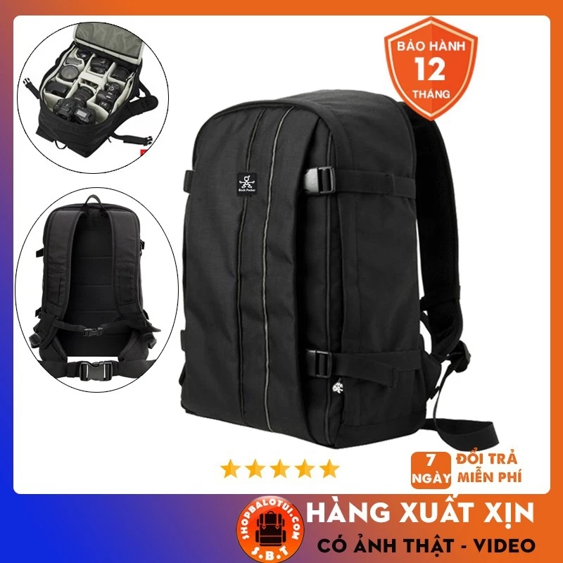 Balo máy ảnh JackPack Full Photo Backpack Camera có ngăn laptop Chống Nước Chống Sốc Chống Nước tốt