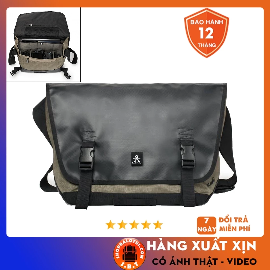 Túi máy ảnh Muli Photo Sling 7500 Camera Bags đeo chéo có vách ngăn chống sốc tốt chất vải chống nước