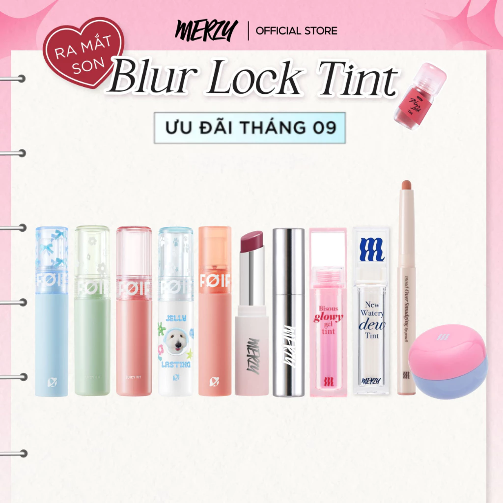 [MERZY OUTLET] SON TINT BISOUS/ LIP MOUSSE/ LIP BALM/ DEW TINT/ GLAM/ LIP PENCIL/ SON FOIF