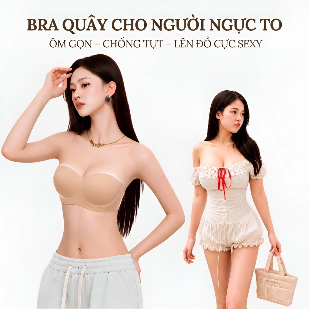 Áo Lót BigSize Định Hình Nâng Đẩy Không Gọng Bản To 20891