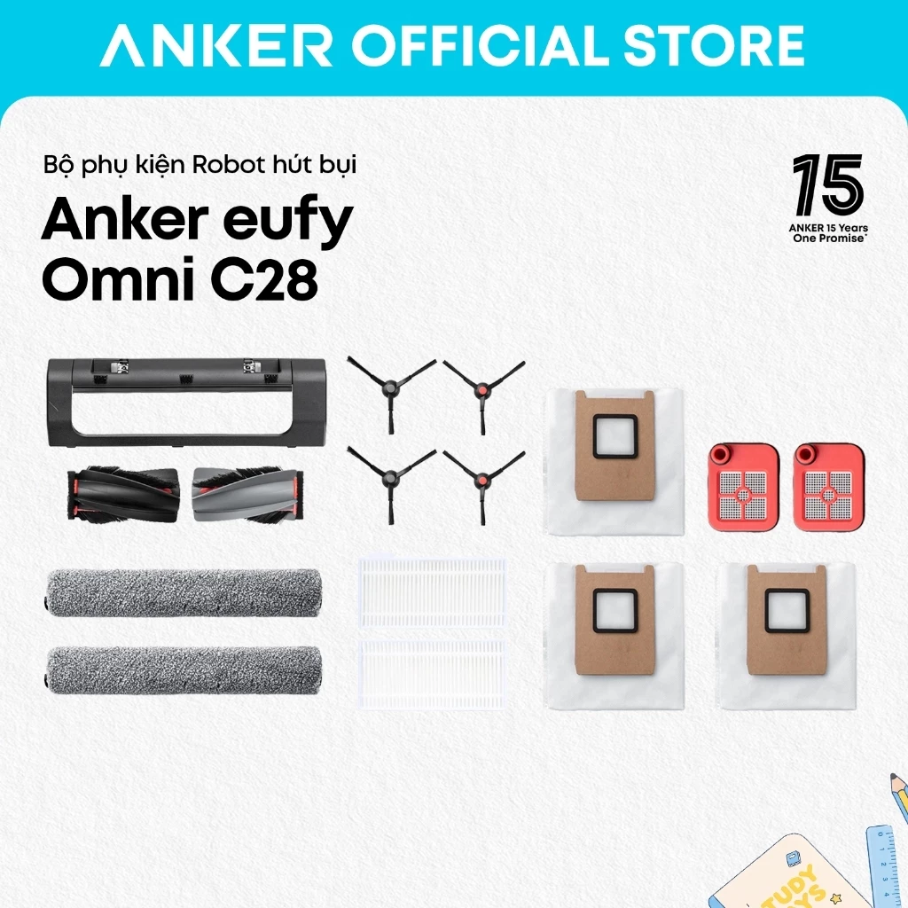 Phụ kiện thay thế robot hút bụi lau nhà Anker eufy Omni C28