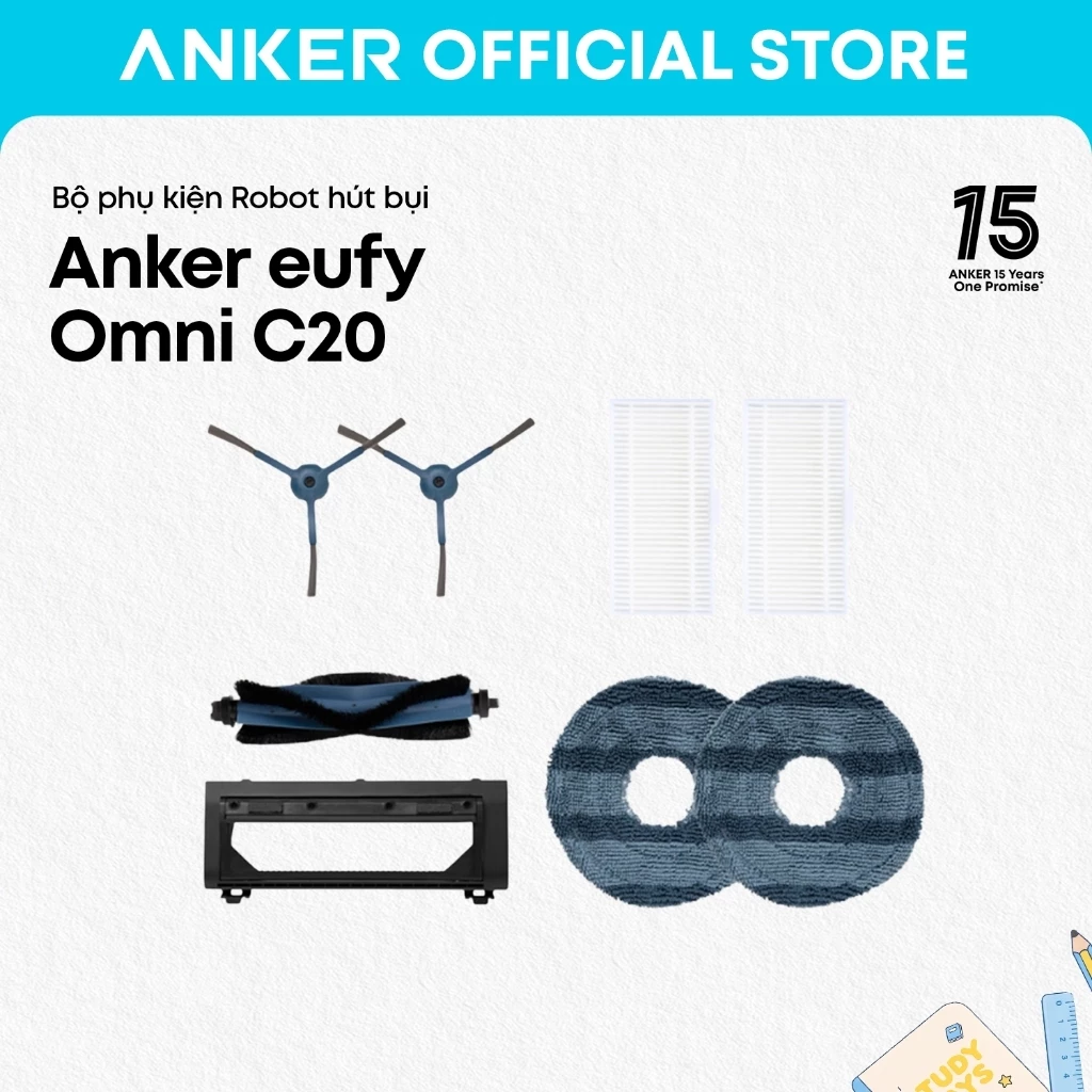 Phụ kiện thay thế robot hút bụi lau nhà Anker eufy Omni C20