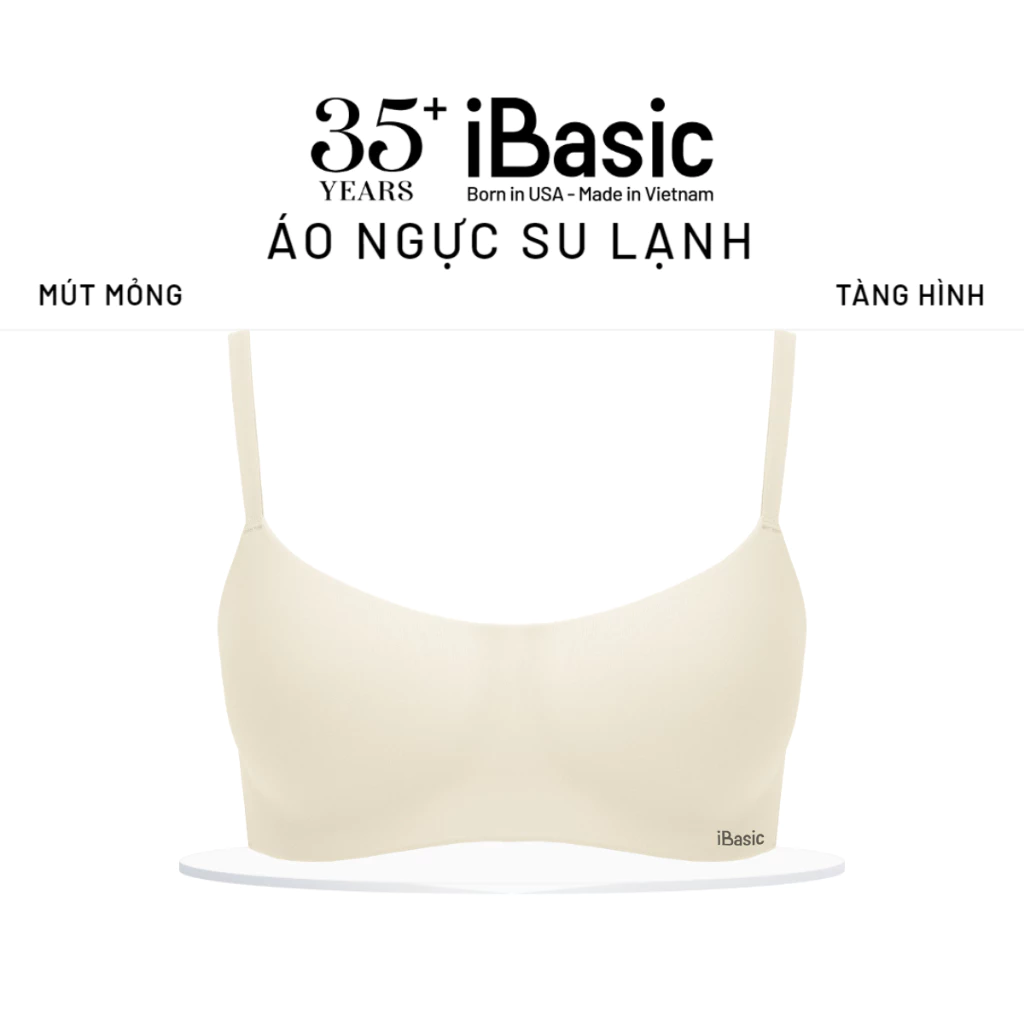Áo ngực su không gọng iBasic không đường may, mềm nhẹ, không lộ viền BRAW122, BRAW174