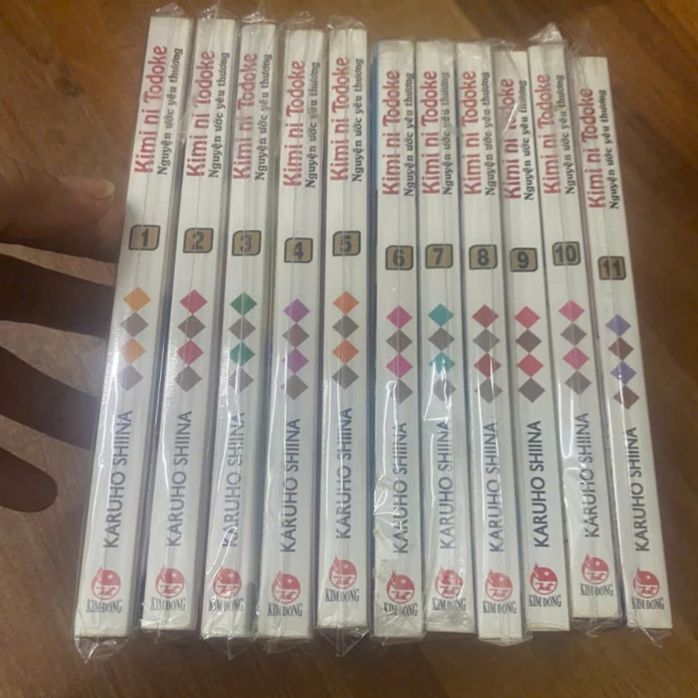 Bộ 11q vở Kimi Ni Todoke Nguyện ước yêu thương tập 1-11