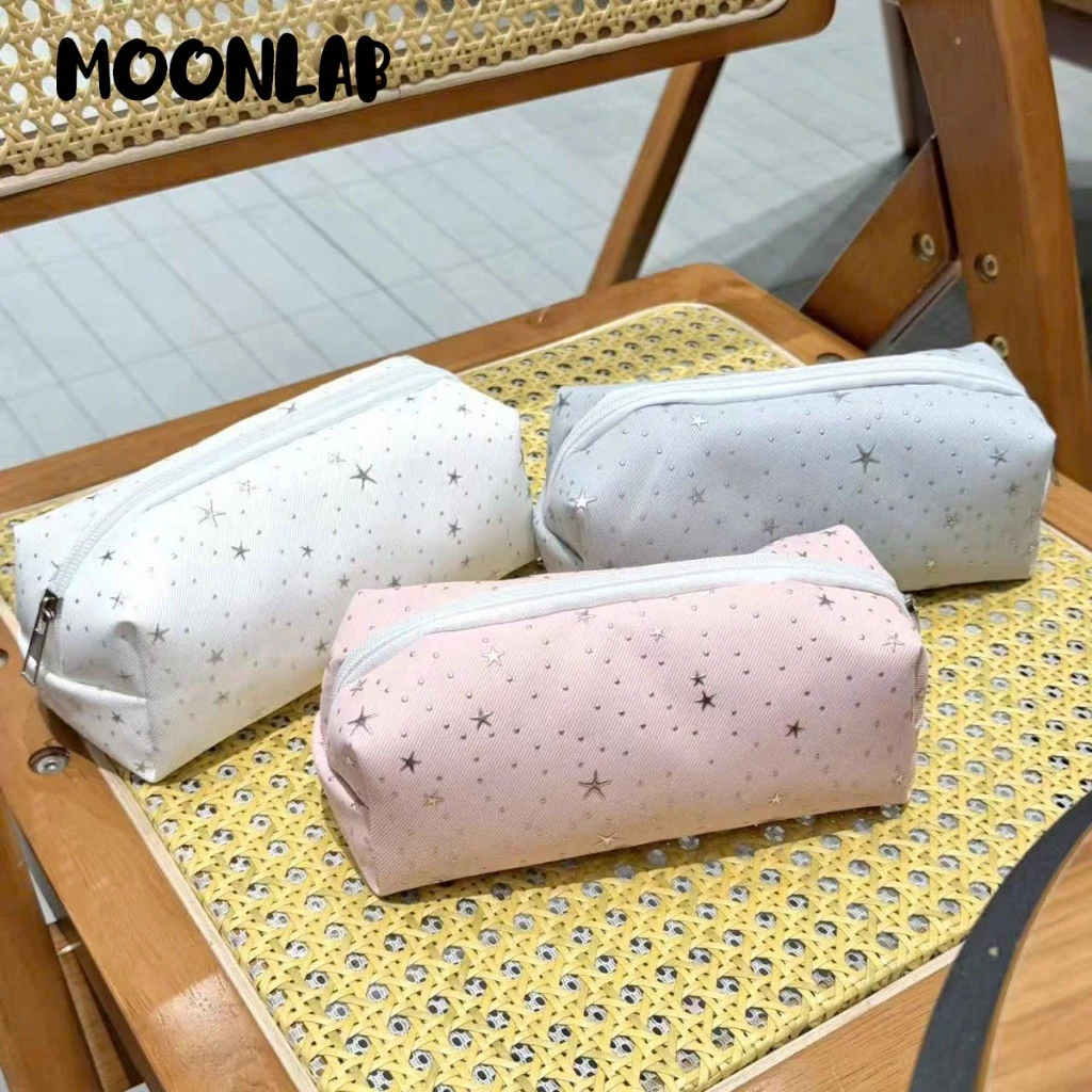 Túi bút ngôi sao dung tích lớn/ Túi đựng mỹ phẩm / Hộp đựng bút / Bóp Viết Moonlab HB28