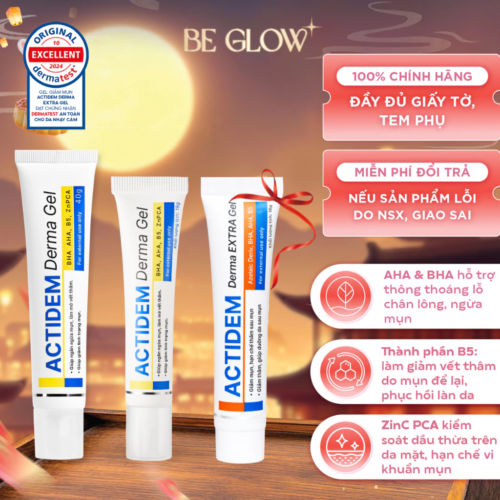 Gel giảm mụn ACTIDEM Derma Gel / Extra Gel 18gr / 40gr - Be Glow Beauty