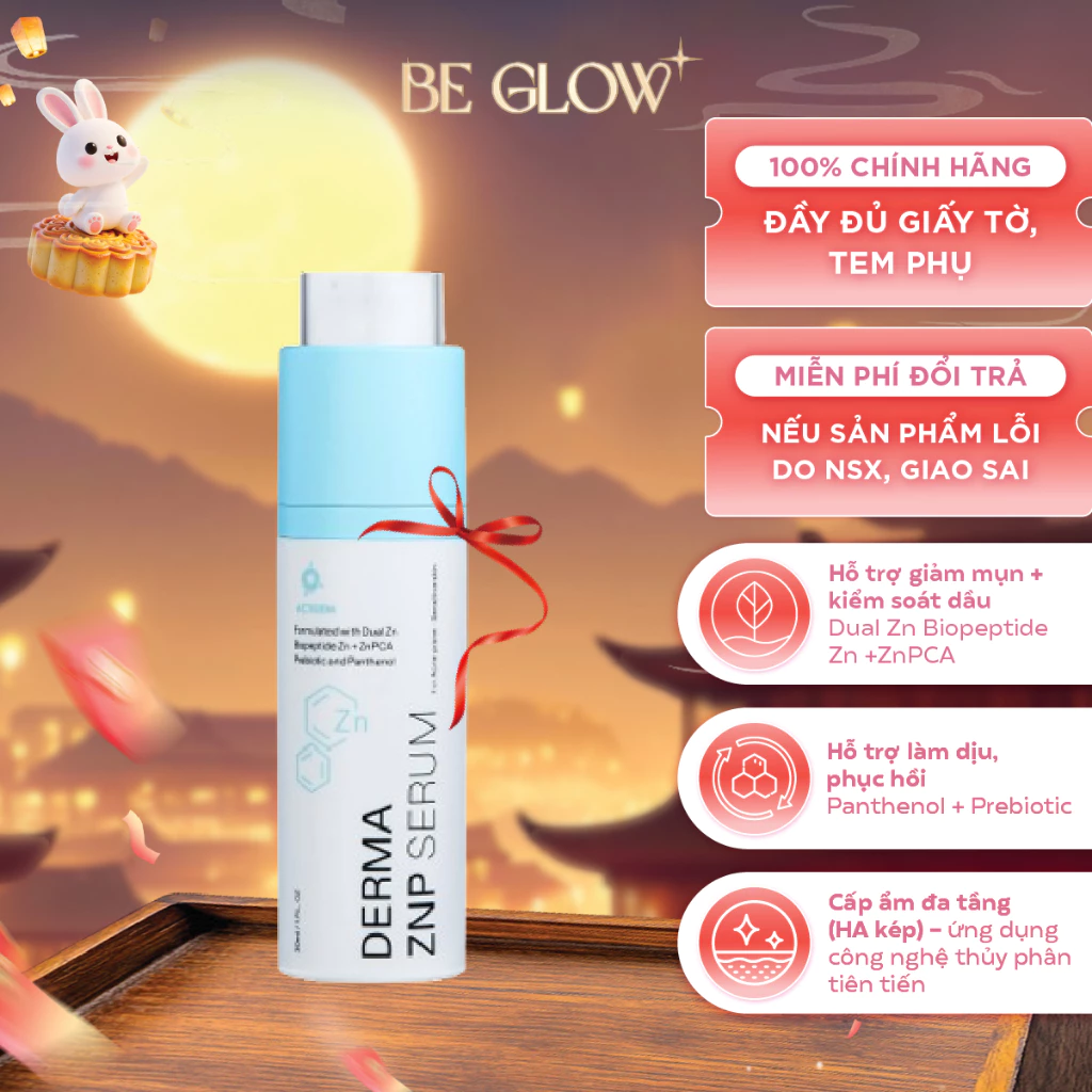Serum Actidem Derma ZNP Kiểm Soát Dầu, Cấp Ẩm Da Dầu Mụn 30ml