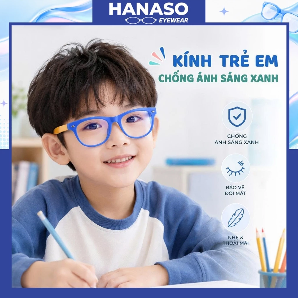 Kính giả cận trẻ em,kính mát trẻ em thời trang dành cho bé trai bé gái bảo vệ mắt nhiều màu sắc 416