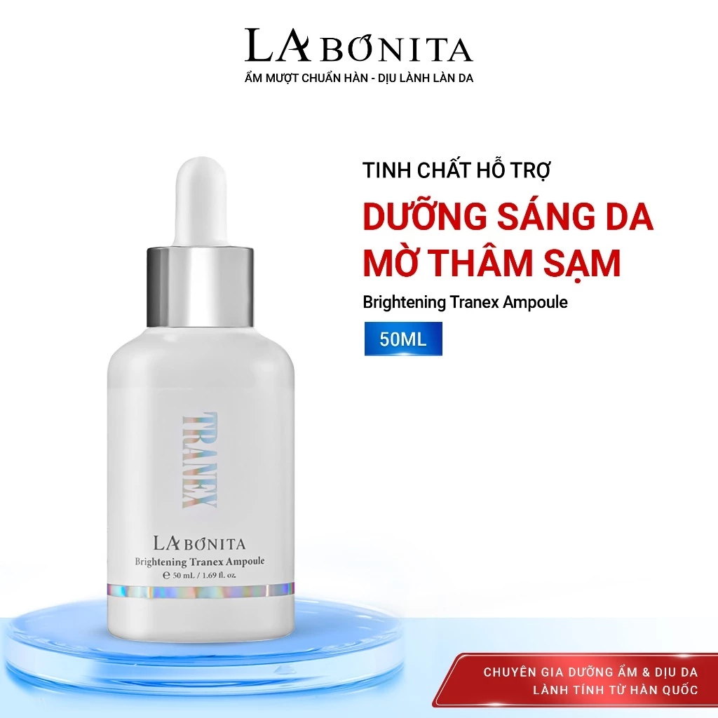 Tinh Chất Hỗ Trợ Dưỡng Sáng Da Mờ Thâm Sạm Labonita Brightening Tranex Ampoule 50ml