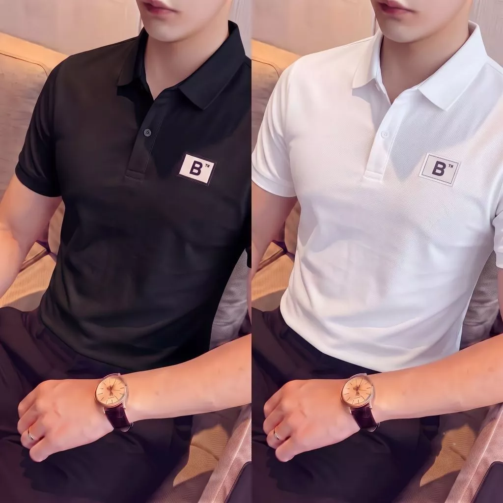 Áo POLO nam  chất vải poly co giãn 4 chiều phối  logo ngực trẻ trung sang trọng mẫu-MLBSHOP