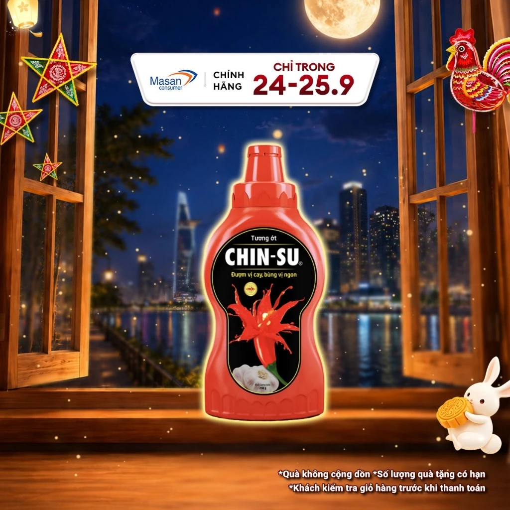 (Chọn Loại) Tương Ớt CHIN-SU (Bao bì có thể thay đổi theo đợt nhập hàng)