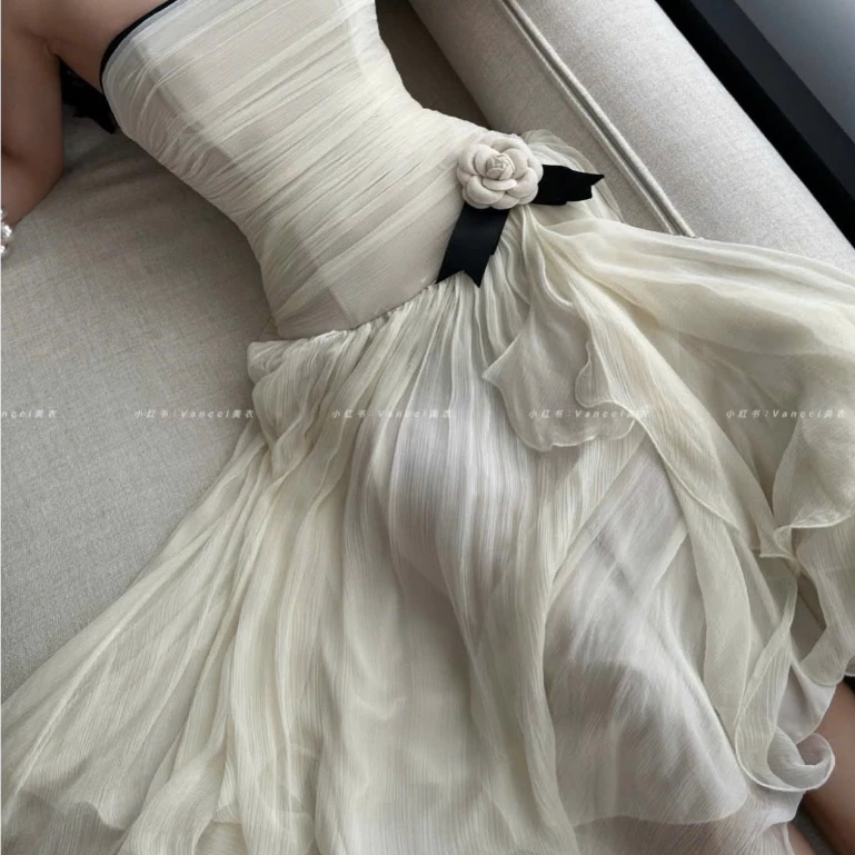 Đầm dự tiệc dáng cup xếp ly - ELEGANT DRESS