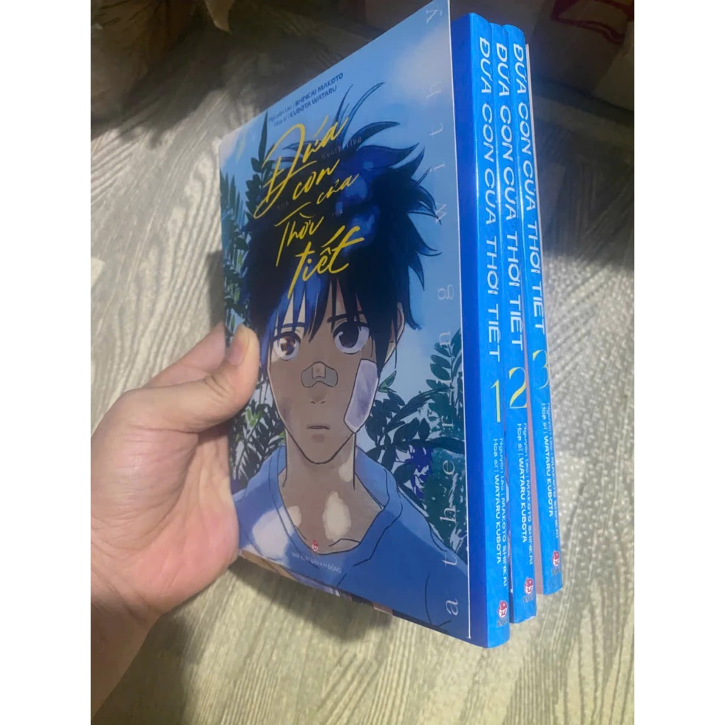 Vở boxset Đứa con của thời tiết tập 1-3