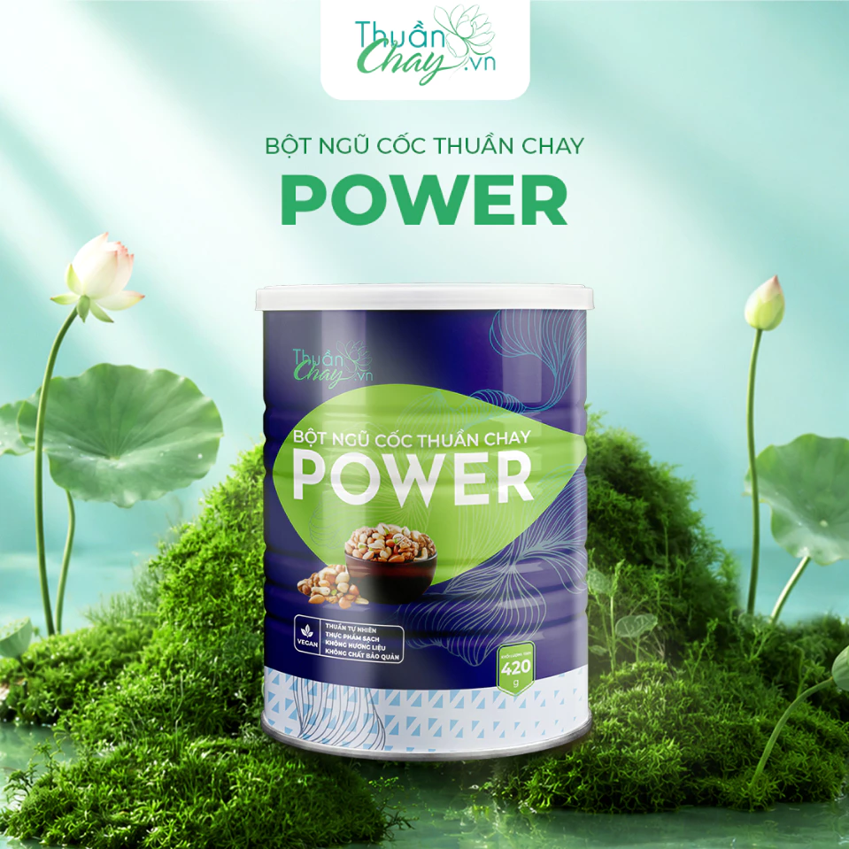 Bột Ngũ Cốc Thuần Chay Power - 420g