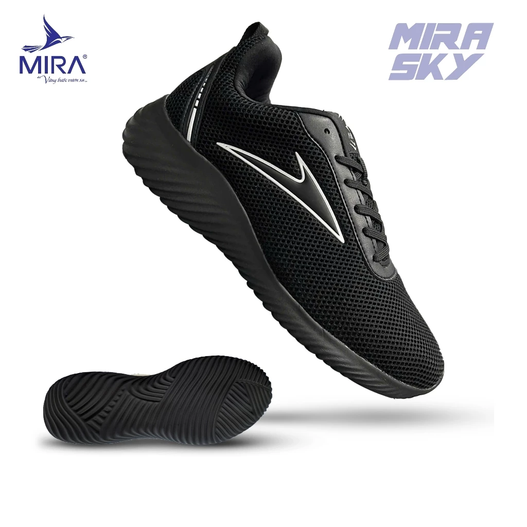Giày Chạy Bộ MIRA Sky S4 Nam Nữ – Đế Falong Siêu Nhẹ, Ôm Chân, Thoáng Khí