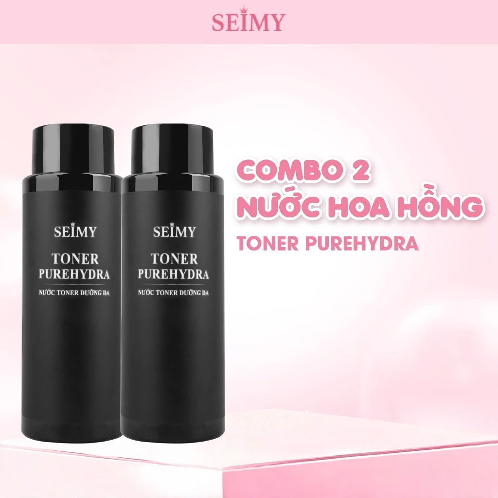 Combo 2 Chai Nước Hoa Hồng Toner Seimy