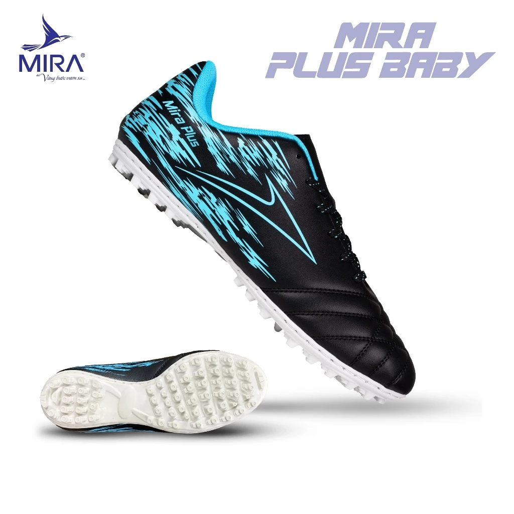 Giày Bóng Đá Trẻ Em MIRA Plus Baby – Đế Đinh Tf Sân Cỏ Nhân Tạo, Khâu Full Đế