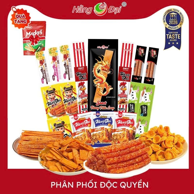 Combo Choáy = 3 Ốc Giòn + 3 Natra + 3 Mèo Yêu Cá + 2 Gà Quay + 1 VTL + 3 Khoai Chấm + 1 AE Song Sinh (Tặng Rong Biển)