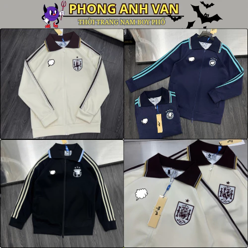 Áo Khoác Nỉ Nam Nữ Thêu LoGo Đội Tuyển Cực Nét - Áo Khoác Nam Nữ Nỉ Cao Cấp