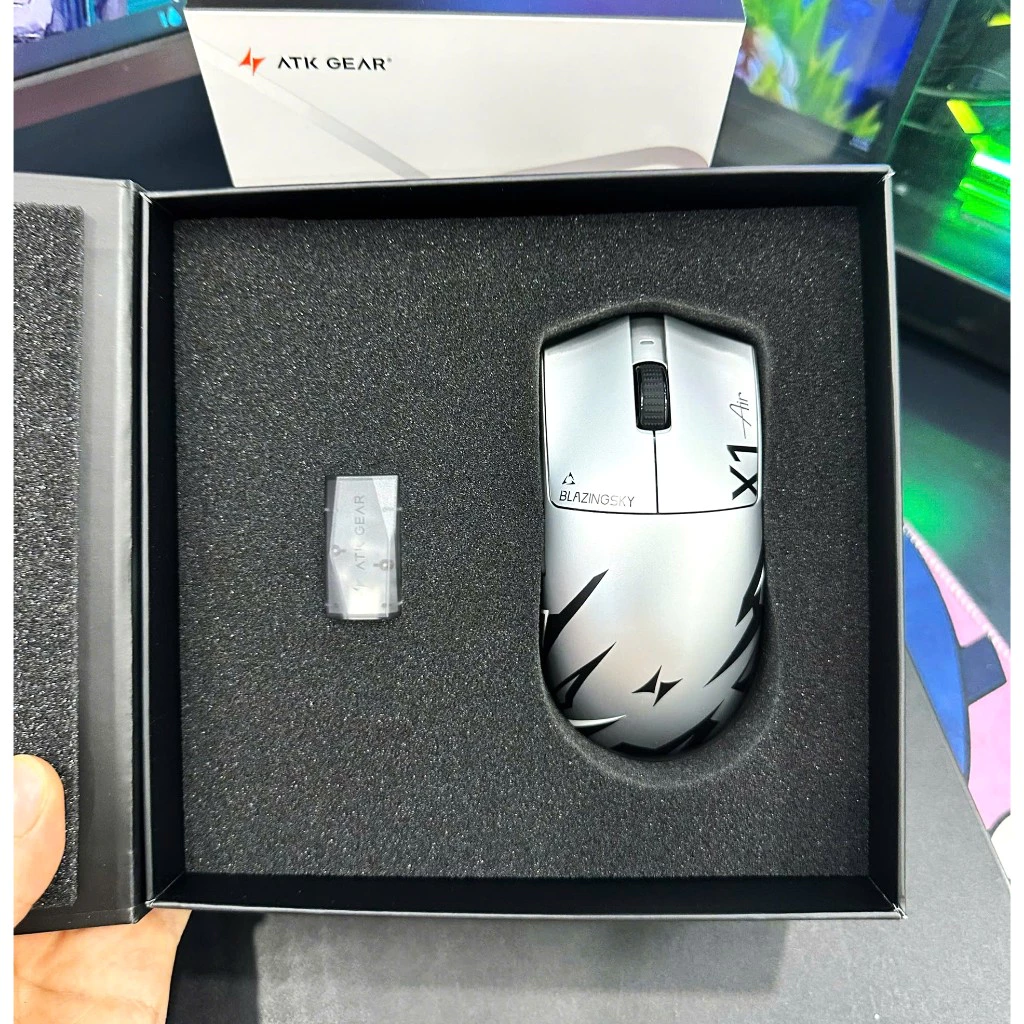 Chuột ATK X1 V2 Ultimate / Air + Master / Ultra Max 8khz - Nordic 54 - PAW3950 Ultra - Pin 800mAh , giá rẻ nhất