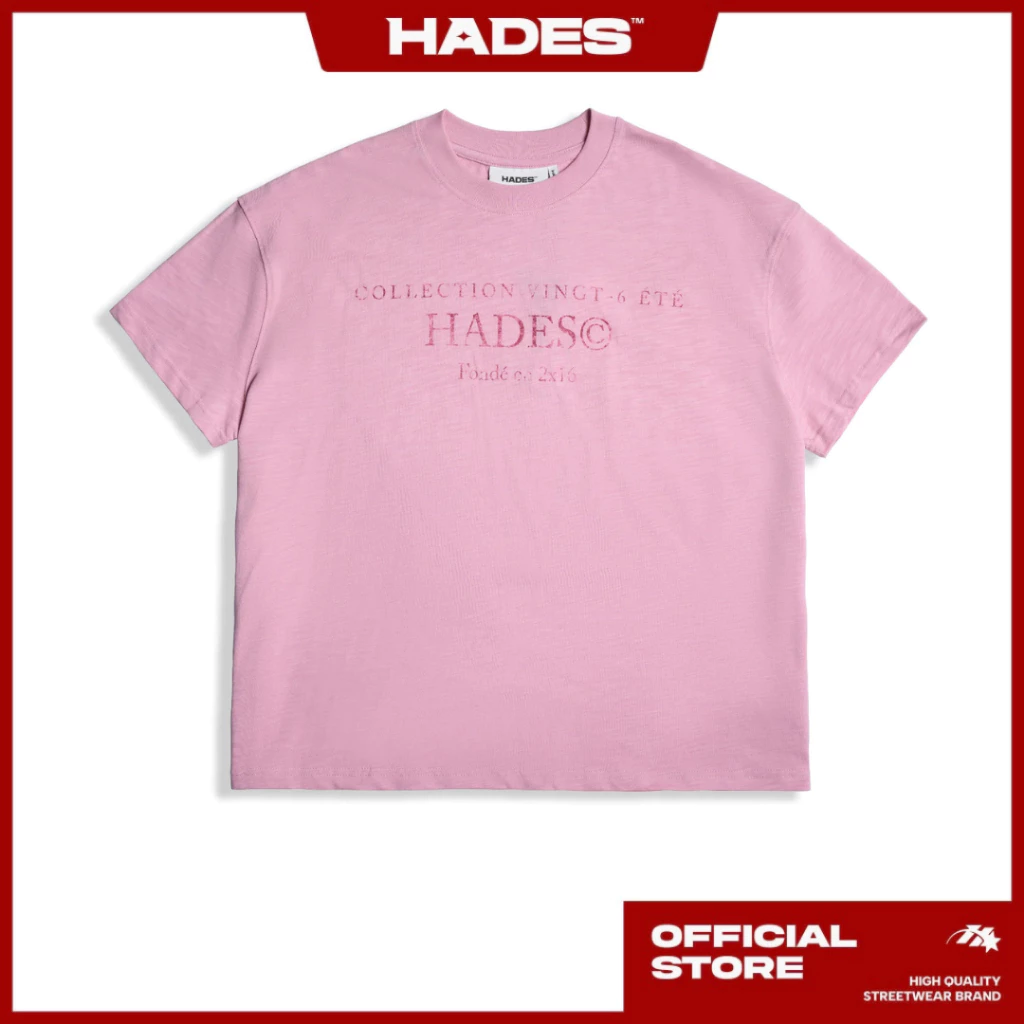 ÁO THUN HADES ETE CLUB TEE - HỒNG.