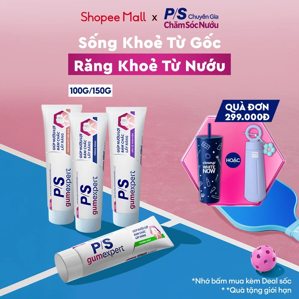 Kem đánh răng P/S Chuyên Gia Chăm Sóc Nướu - Sạch khe nướu, ngừa vấn đề răng miệng phổ biến