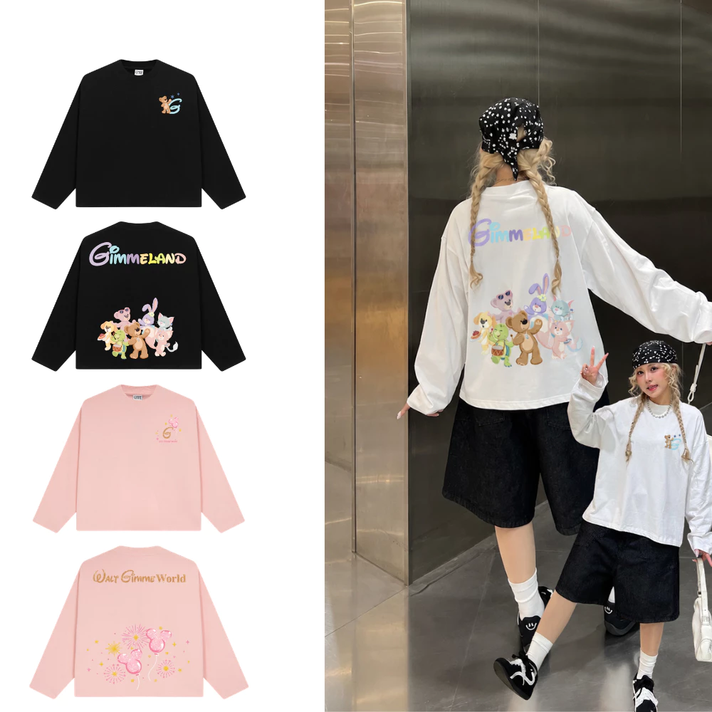 Áo Thun Tay Dài Form Boxy unisex  Cotton Xịn - PHỐI CỔ  - Premium Cotton 250gsm - Áo Longsleev Boxy Unisex - GMTD15