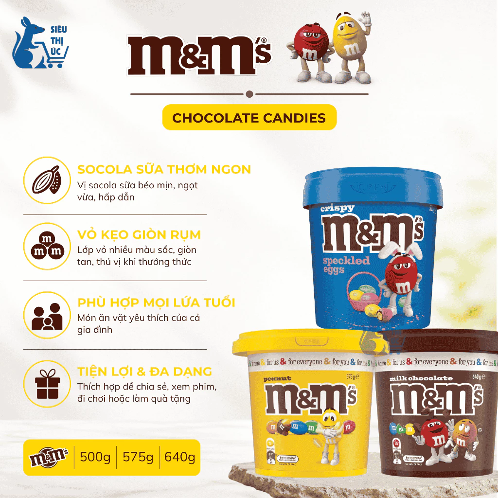 Hộp Socola M&M - Ba Hương Vị
