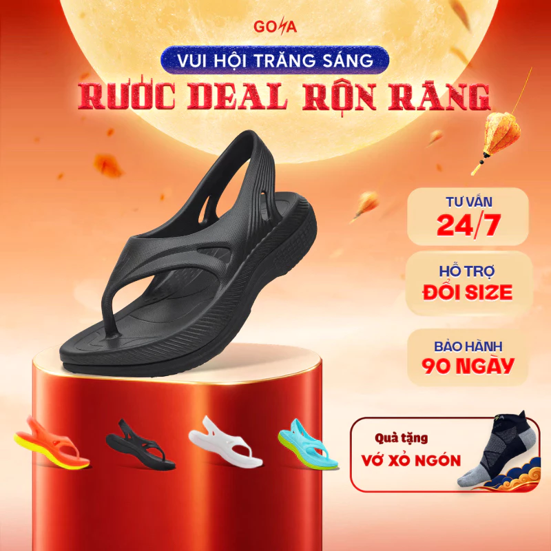 Dép Thể Thao Chạy Bộ Đế Full Tấm Carbon GOYA PHOTON Năm 2026 3 - Trợ Lực, Êm Ái, Đệm SkyBoune™ EVA