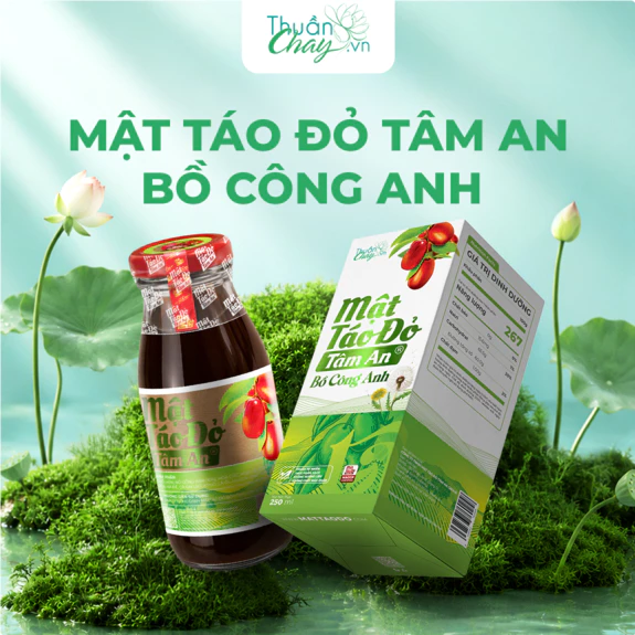 Mật Táo Đỏ Tâm An Bồ Công Anh - 250ml