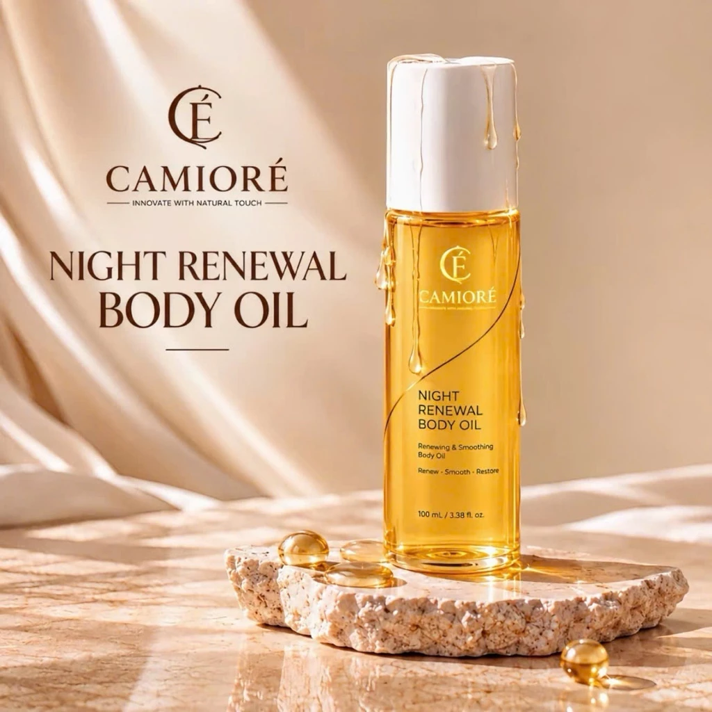 (CHÍNH HÃNG) BODY OIL Dầu dưỡng da toàn thân,hỗ trợ dưỡng sáng,cấp ẩm,hỗ trợ da sần sùi,da bị viêm lỗ chân lông,CAMIORÉ