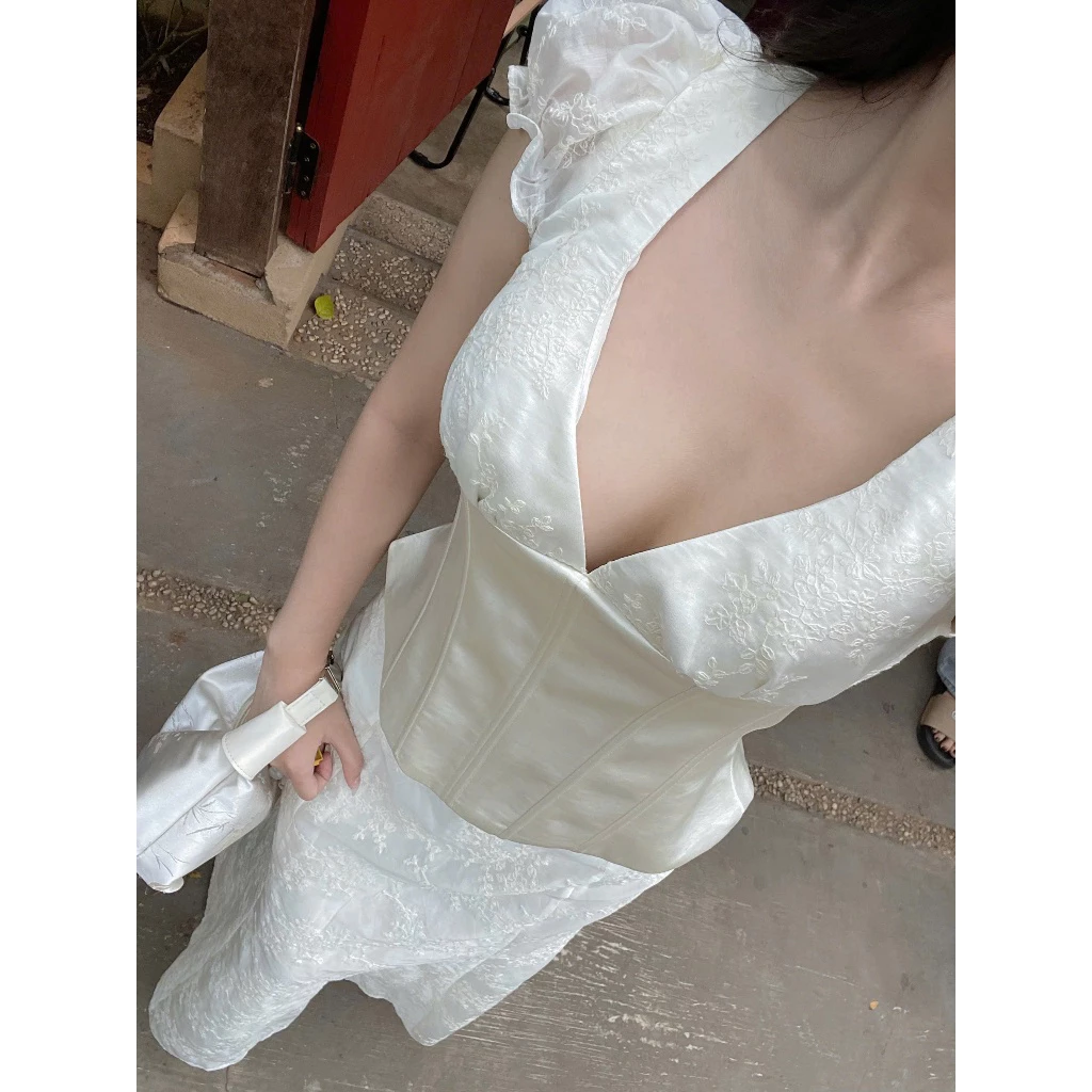 Áo Lụa Phối Tơ Thêu Hoa Vintage [Một Mẩu House]
