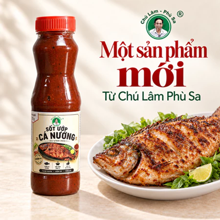 Gia Vị Hoàn Chỉnh Sốt Ướp Cá Nướng Chú Lâm Phù Sa