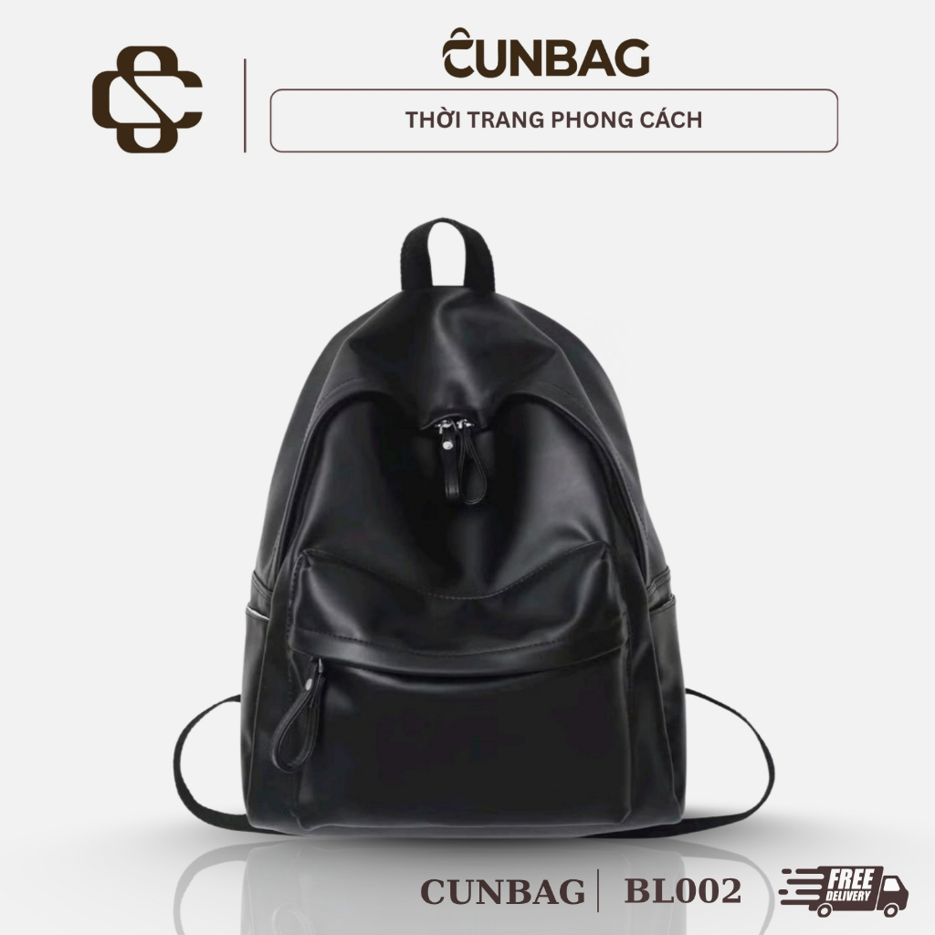 Balo Đi Làm Đi Du Lịch Chất Da Trơn Pu Cao Cấp Size 40 Đựng Vừa Máy Tính Lap…