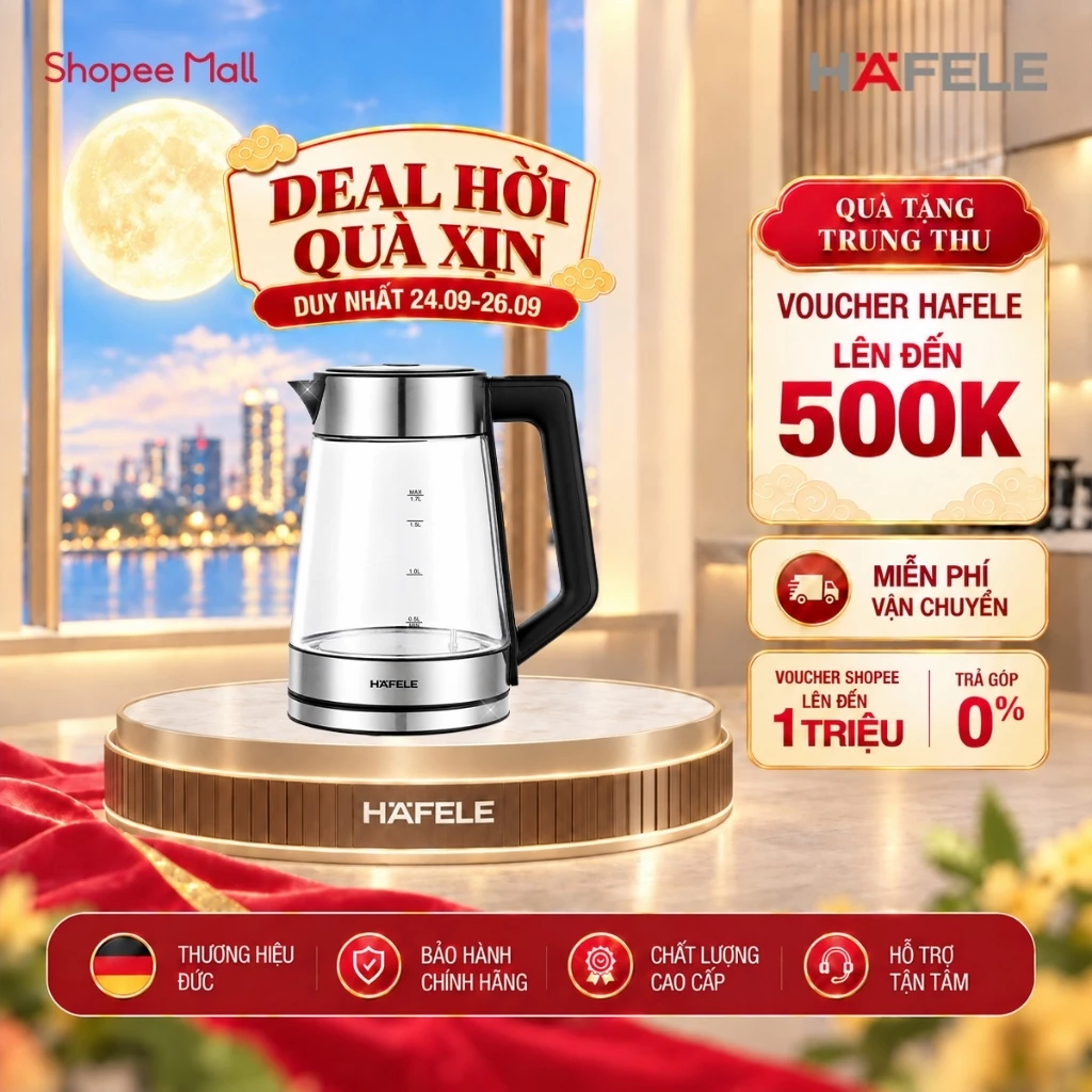 Ấm Đun Siêu Tốc HAFELE HS-K1701